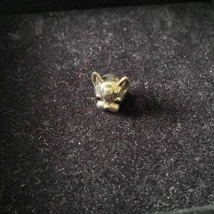 Silver Pandora Dog Charm